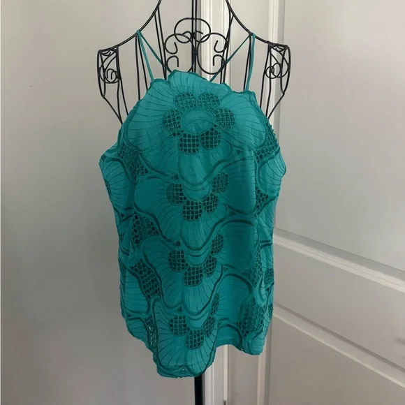 NWT Anthropologie Corey Lynn Calter Giverny Embroidered Blouse Size Medium - Picture 5 of 10